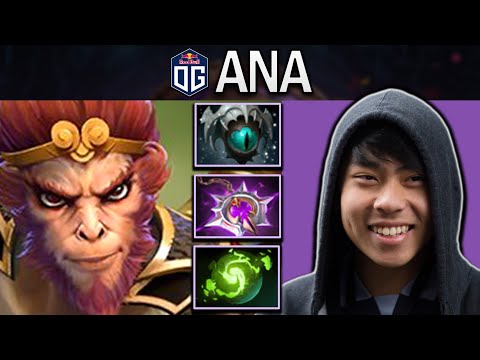 OG.ANA SMURF MONKEY KING WITH REFRESHER-SKADI - DOTA 2 7.31 GAMEPLAY