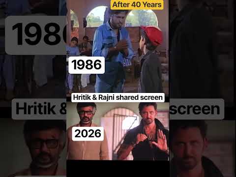 Jailer 2 🔥 Hrithik Roshan vs Rajinikanth | 1986 vs 2026 😱 40 Years of Bhagwan Dada!