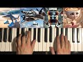 6 Different Italian Brainrot Background Music On Piano