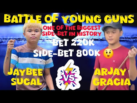 1 MILLION TOTAL BET | JAYBEE SUCAL 🆚 ARJAY GRACIA