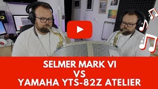 Video thumbnail for SELMER MARK VI vs YAMAHA YTS-82Z ATELIER TENOR by Dan Forshaw