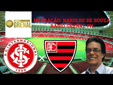 Gols De Internacional 2 x 0 Oeste (Haroldo De Souza) Rádio Grenal - Série B - 25/07/2017