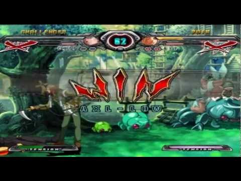 [GGXXAC] GoldenBoy (Chipp) Vs.Finest KO (Axl) - 9-29-12
