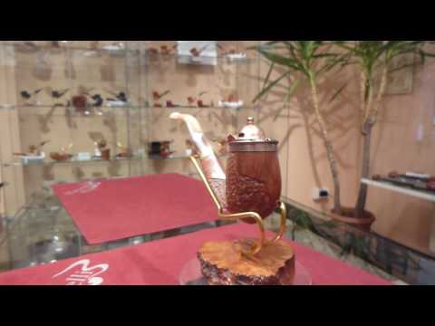 Pipa radica e corno rhodesian anno 1940 - www.paronellipipe.it