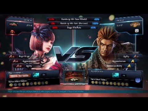 Tekken 7 - Anna Vs. Lili, Eddy (Online)