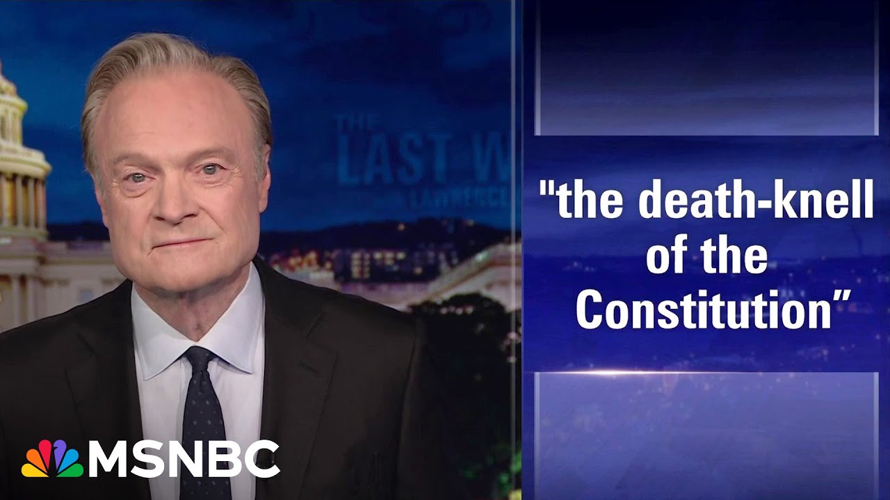 Lawrence: 'Worldwide humiliation' for Trump as court rules his tariff 'madness' is unconstitutional