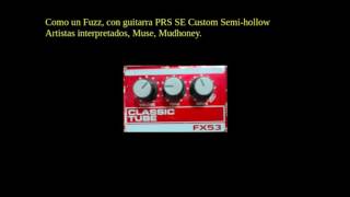 Video thumbnail for Demo Dod FX53 Classic tube distorsion by suhijo
