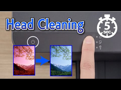How to Remove Incorrect Color Or Missing Lines - Head Cleaning