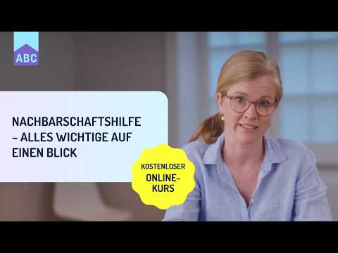 Nachbarschaftshilfe Kurs | Mit Luise Meyer-Holz | Pflege ABC