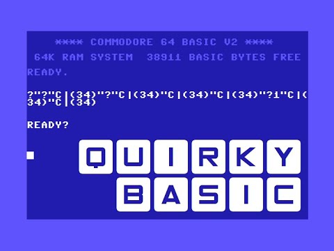 Quirky BASIC and Looping without Loops | Commodore 64 Basic Quirks