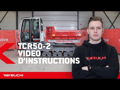 Video d’instruction Takeuchi TCR50-2