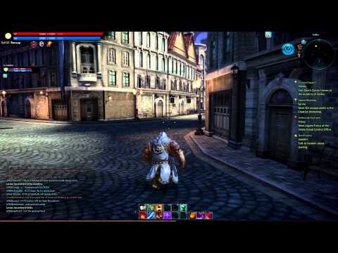 TERA CBT Flight path / City Walkthrough