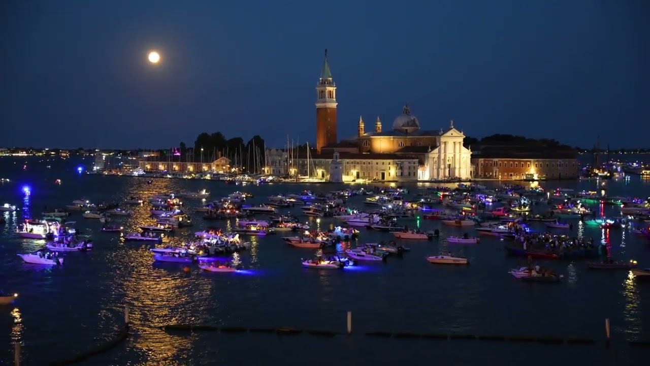 Immerse yourself in the electrifying atmosphere of Festa del Redentore!