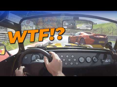 LUCK or SKILL? Caterham 485S vs McLaren 650S on the Nürburgring Nordschleife