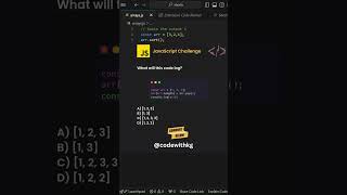 🤔 Guess the Output Question in JavaScript Interview 🤔 #codewithkg #codinginterview #coding