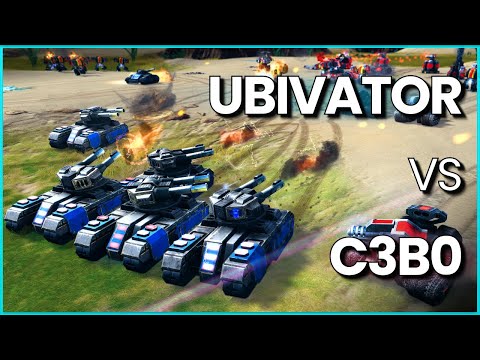 Ubivator vs C3B0 - 1v1 Beyond All Reason Cast!