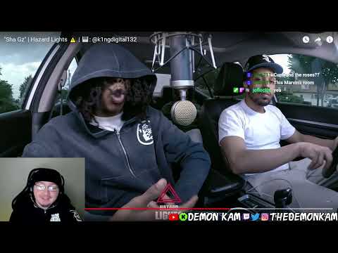 Demon Kam Reacts to "Sha Gz" | Hazard Lights ⚠️ | 🎹: @k1ngdigital132