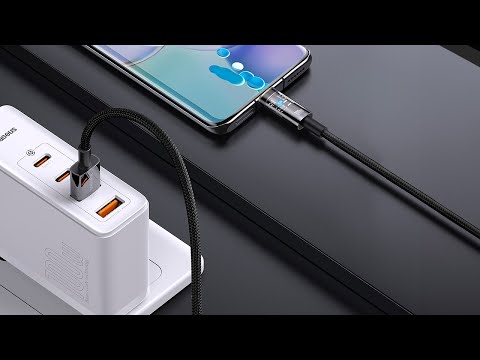 Кабель Type-C на Type-C Baseus Explorer Series Auto Power-Off Data Cable (1m, 100W, 5A, 480 Mbps). Black - фото 1 - id-p2450016351