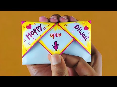 Diwali greeting card | How To Make Diwali invitation Card | diwali pop up card | Diwali drawing