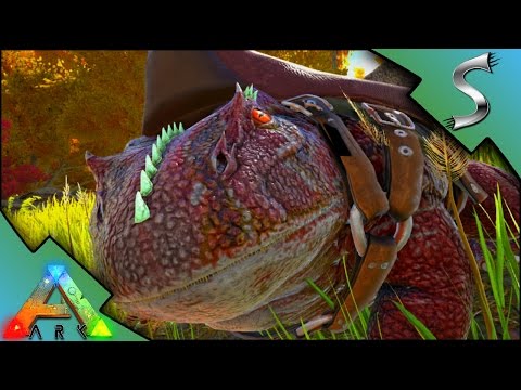 FROG TAMING & THE HUNT FOR CEMENTING PASTE! | Ark: Survival Evolved [S3E7]