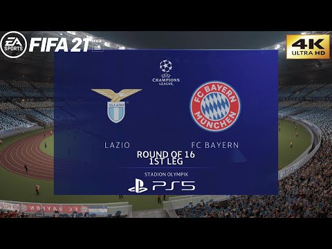 FIFA 21 (PS5) Lazio vs Bayern Munich | UEFA CHAMPIONS LEAGUE ROUND of 16 PREDICTION | 23/02/2021 4K