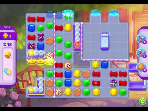 HomeScapes Level 6434 no boosters (23 moves)