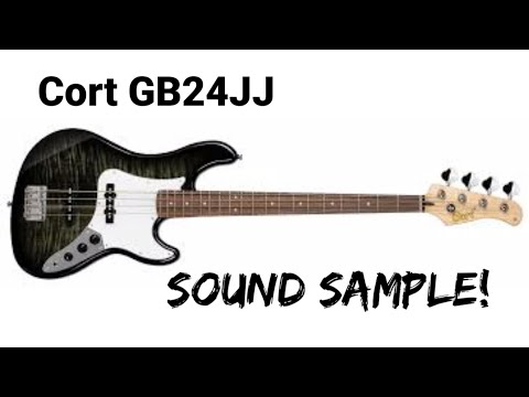 Пример звучания бас-гитары Cort GB24JJ