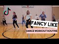 FANCY LIKE - Walker Hayes (Viral TikTok Dance) | Fun & Easy Dance Workout Routine | Workout at Home