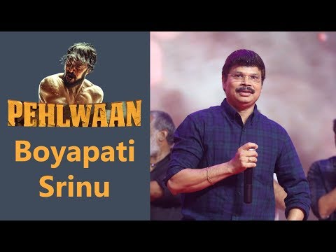 Boyapati Srinu At Pahlwaan Movie Pre Release Event