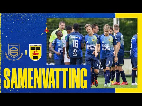 Samenvatting oefenduel FC Groningen - SC Cambuur (0-3)