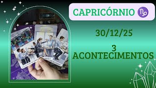 CAPRICÓRNIO ♑ 30/12/25 Não é arrogância, você só não aceita menos do que merece 🍷