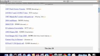 Craigslist South Dakota Used Cars - Search All Cities in SD for Used Cars for Sale by Owner