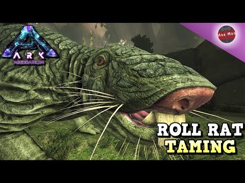 ROLL RAT TAMING, EASIEST TAME IN ARK?? | ARK ABERRATION DLC [EP7]