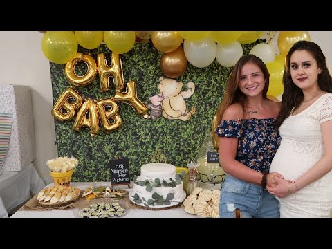 MY VINTAGE WINNIE THE POOH THEME BABY SHOWER//...