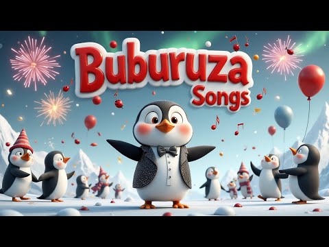 Pinguinul Dansator 🐧 | Cântec Vesel pentru Copii – Buburuza Songs