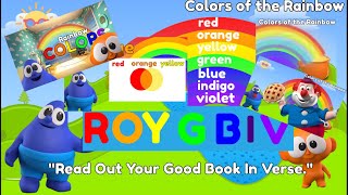 COLORS of the RAINBOW plus FUN FACTS ABOUT EACH COLOR