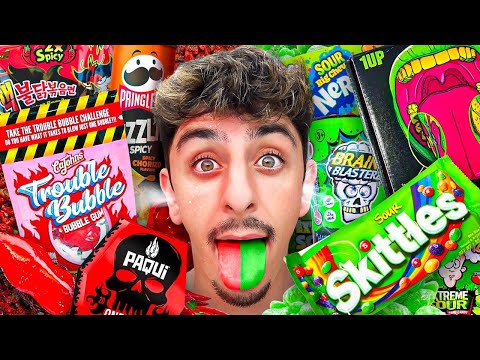 The Ultimate Spicy VS Sour Challenge