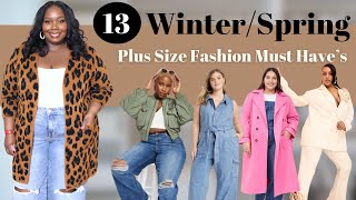13 Plus Size Winter & Spring Fashion Must Have's Try On Haul