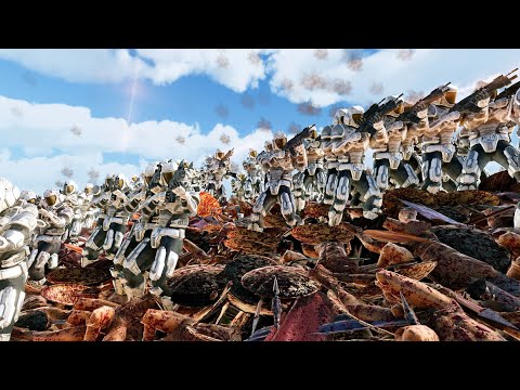 25,000 Halo Spartans Vs 1 MILLION Greek Spartans - UEBS 2