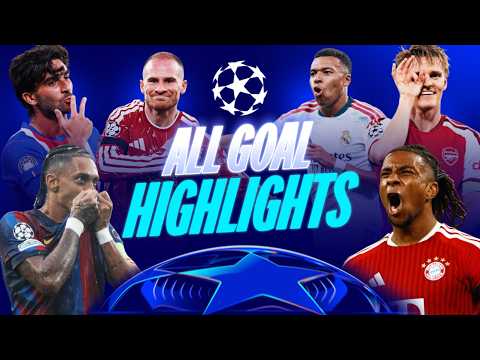 EVERY Champions League Goal From Matchday 1 | Highlights