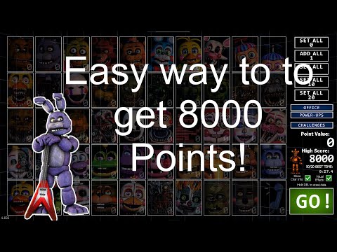 Ultimate Custom Night Easy 8000 Points!