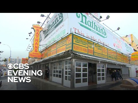 A look at the history of Nathan's Famous hot dogs