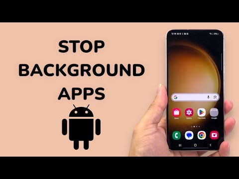 How To Stop Background Apps On Android