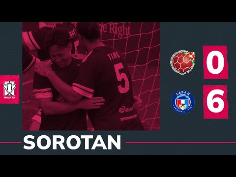 Sorotan: Bunga Raya 0 - 6 Sabah FC | Piala FA 2025
