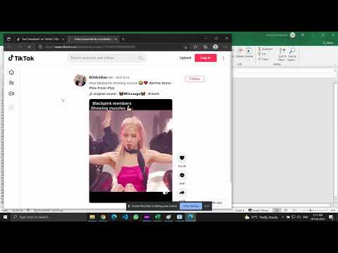 Selenium VBA Web Scrape Tiktok - Chrome / Edge browser