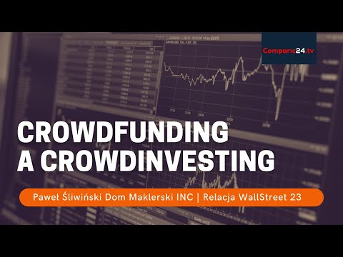CROWDFUNDING A CROWDINVESTING | Rozmowa w Comparic24tv podczas WallStreet 23