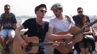 Hudson Taylor - Battles - Busking in Paris Montmartre 15/04/2015