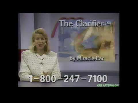 Miracle Ear Commercial Newscast Commercial (1992) Clarifier | Reduces Background Noise