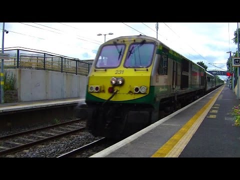 IE 201 Class Locomotive 231 + Enterprise - Portmarnock Station