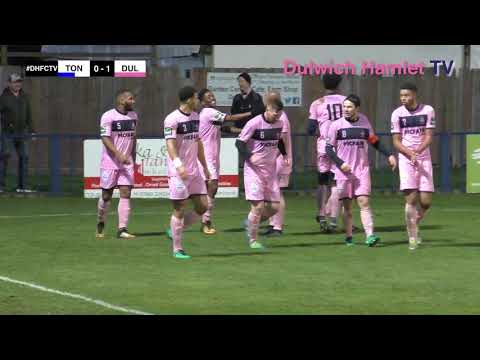 Tonbridge Angels 1-1 Dulwich Hamlet, Bostik League Premier Division, 16/12/17 | Match Highlights